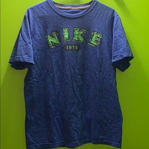 1972 Nike blue t-shirt